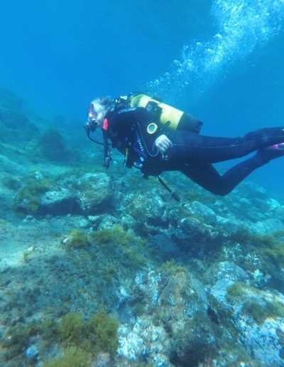 IamKDK Diving over coral