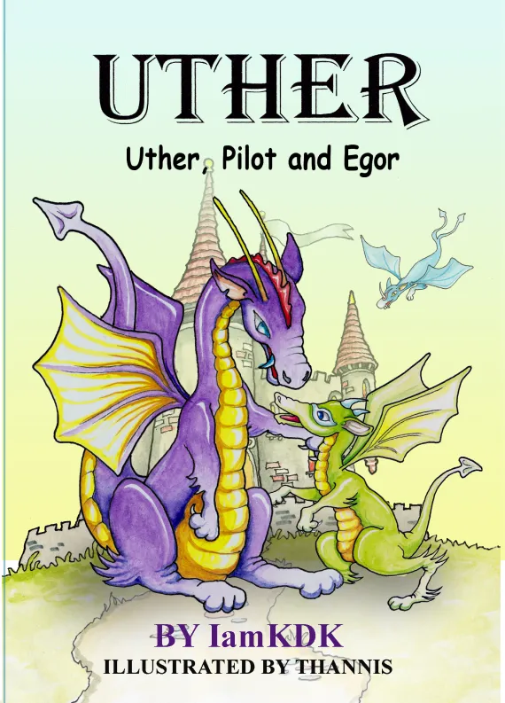 UTHER, PILOT & EGOR Mini Book - Front Cover