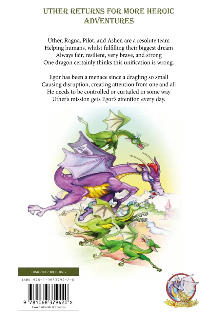 Uther Book Part 2 -Back Cover